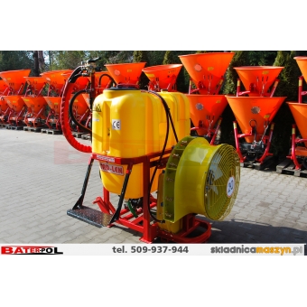 Opryskiwacz sadowniczy zawieszany TADLEN 400L - pompa 3-głowice ZEFIREK TL400S, 3-zbiorniki, zawór włoski sterowany z kabiny